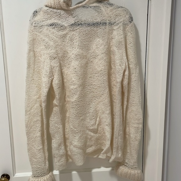 Stunning sheer chanel turtleneck sweater size 38 m/l cashmere blend - Picture 8 of 8